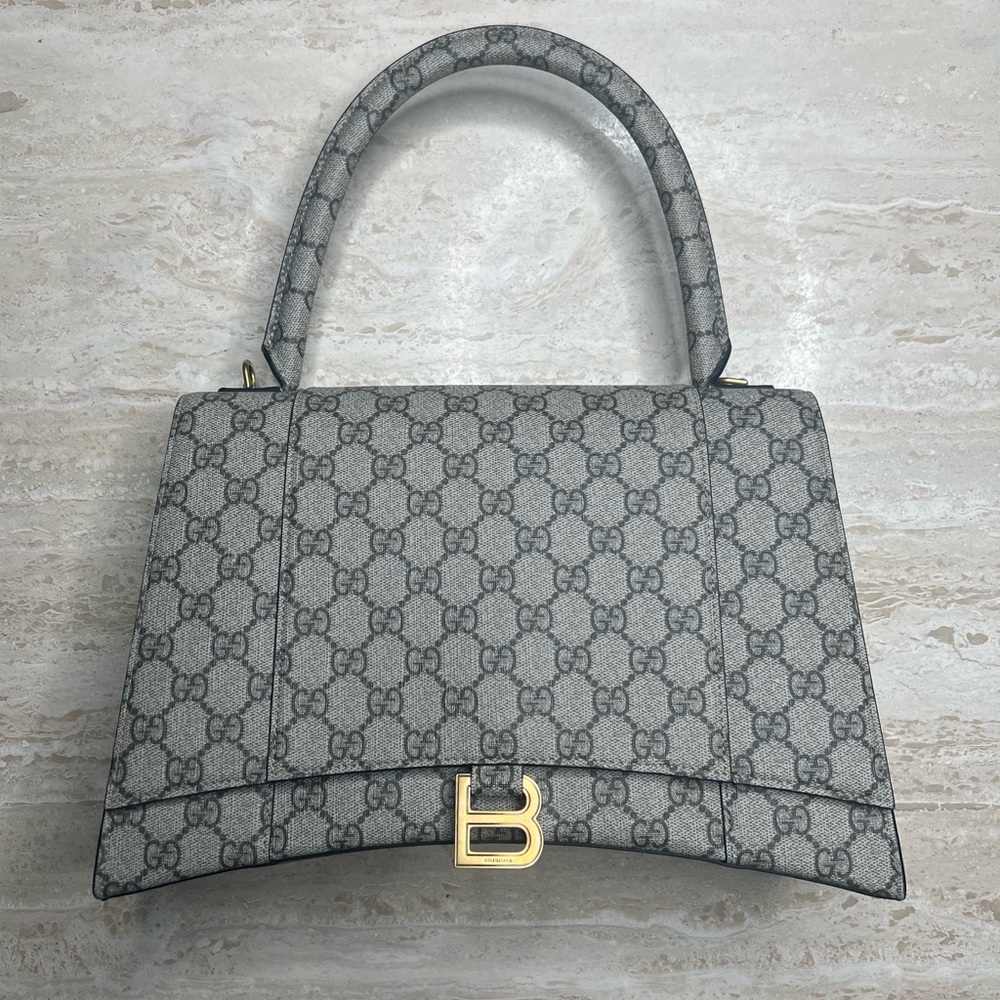 Gucci X Balenciaga The Hacker Project Hourglass Bag Medium
